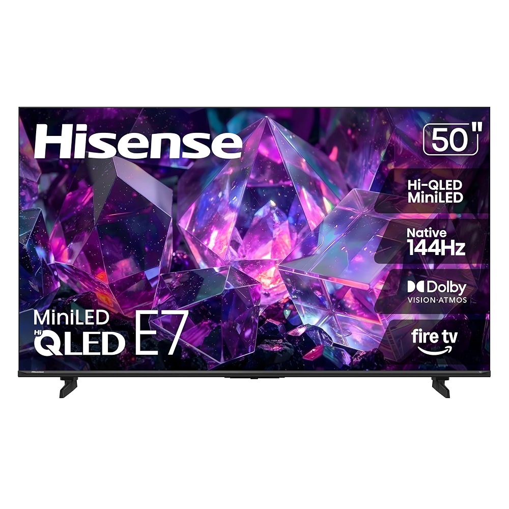 Hisense 50 inch E7 Cinema Series Hi-QLED Mini-LED 4K UHD Smart