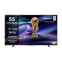 Hisense 55E75Q 139 cm (55 inch) QLED Ultra HD (4K) Smart VIDAA TV with 4 Speakers 48W Powerful Speakers| Dolby Vision Atmos| Cricket Mode