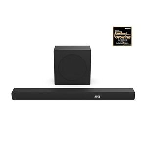 hisense ax3100q 31ch sound bar with wireless subwoofer dolby atmos dtsx bluetooth 53 roku tv ready hdmiauxarcopticalusb ezplay ez up 7 eq modes