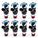 HiSport 17113582 Fuel Injectors 8PCS V8 Engines 4 Holes