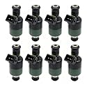 HiSport 8PCS Fuel Injectors 17113221 7.4L V8 Compatible with GMC Chevrolet