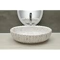 HISRE Designer Table Top Vessel Sink Wash Basin For Bathroom | Ceramic Bathroom Sink | Wash Basin Over Counter (19 x 13.5 x 5.5 Inch) (Style - 1) CE3300