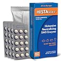 HISTAsolv Extra Strength - DAO Enzyme Supplements - Histamine Blocker 60 Ct