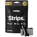 HiStrips High Performance Nasal Strips, Sweat-Proof, Black, 30 Count