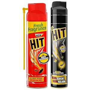 hit mosquito and fly killer spray 400ml amp hit cockroach killer spray 320ml combo