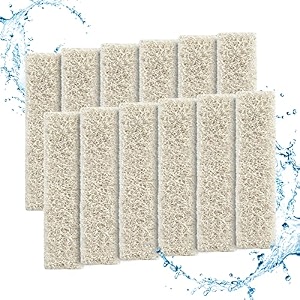 hitauing 12 count ammonia reducer filter pads for quietflow 10 fish tank filter pads for quietflow led pro model 10
