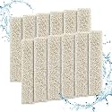 HiTauing 12 Count Ammonia Reducer Filter Pads, Fish Tank Filter Pads for QuietFlow LED PRO Model 20 and 75