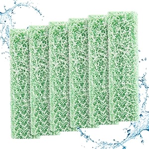 hitauing 6 count phosphate reducer filter pads fish tank filter pads for quietflow led pro model 10