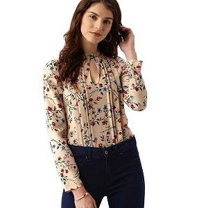 HITHROW Solid Regular Fit Womens Tops