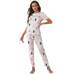 HITHROW Women Pajama Set