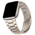 HITZEE Metal Bands Compatible with Apple Watch 42/41/40/38mm