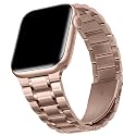 HITZEE Metal Bands Compatible with Apple Watch 42/41/40/38mm