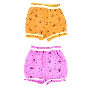 baby girls super soft bloomer unisex 100 pure cotton innerwear breathable amp super soft underwear newborn printed panty baby bloomer in multi pack of 2