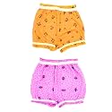Baby Girls Super Soft Bloomer Unisex, 100% Pure Cotton Innerwear Breathable &amp; Super Soft Underwear Newborn Printed Panty Baby Bloomer in Multi Pack of 2