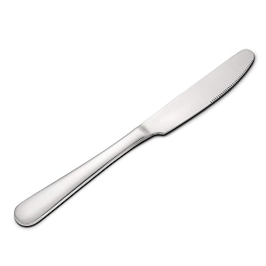 hiware 12-piece good stainless steel dinner knives 9 inches