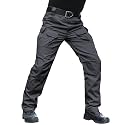 Hiwise Men's Stretch Tactical Pants Water Resistant Ripstop Cargo Pants Outdoor Lightweight EDC Work Hiking Pants