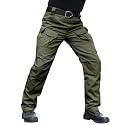 Hiwise Men's Stretch Tactical Pants Water Resistant Ripstop Cargo Pants Outdoor Lightweight EDC Work Hiking Pants