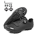 Hixingo Cycling Shoes Men Women, Mountain Bike Shoes for Road Bike, MTB Road SPD Shoes Compatible Biking Shoes, Riding Shoes