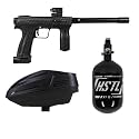 HK Army Planet Eclipse Emek Paintball Marker Package Sonic Loader 68ci/4500psi HPA Tank