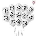 HK balloons 30Pcs Cow Print Balloon Birthday