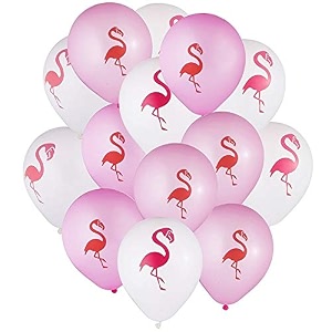 hk balloons pack of 30 flamingo print latex balloon fun wedding latex balloons birthday event engagement celebration party supplies valentinesflamingo print latex balloonmulti