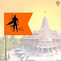 HK balloons Jai Shree Ram Printing Flag for Ram Mandir Inauguration and Religious Festival Decorationfor Jai Shree Ram Puja Decoration,Temple Decorations Ram Navami, Dussehra(36 * 48Inch)