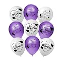 Hk Balloons 30 Pcs Celebrate This Mother's Day with Our Best Mom Ever Balloons Pack of 30 Pink &amp; White Balloons (Mother's Day Printed Balloons Pack Of-30)