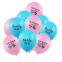HK balloons Rubber Pack Of 50 Baby Shower Decoration Items balloons For Mammy To Be Or Daddy To Be Arrival Decorations For Pregnancy Photoshoot Baby Shower Party Decoration balloons, Multicolor