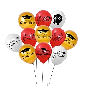 HK balloons Rubber 30PCS Gold White Black