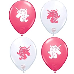 hk balloons rubber unicorn theme birthday baby girl birthday party decoration balloons balloon pack of 30horsemulti