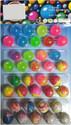HK Bouncy Jumping Gift for Kid Children Boys MultiColour Set of 36,pack of 1 Crazy Ball