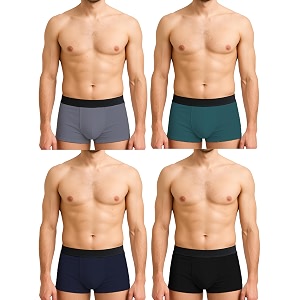 hk47 men underwear pack ice silk stretchable breathable trunks regular fit men39s brief anti bacterial quick dry innerwear for men