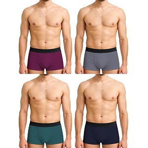 hk47 men underwear pack ice silk stretchable breathable trunks regular fit men39s brief anti bacterial quick dry innerwear for men