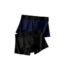 HK47 Men Underwear Pack, Ice Silk Stretchable Breathable Trunks, Regular Fit Men's Brief, Anti Bacterial Quick Dry Innerwear for Men