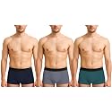 HK47 Men Underwear Pack, Ice Silk Stretchable Breathable Trunks, Regular Fit Men's Brief, Anti Bacterial Quick Dry Innerwear for Men