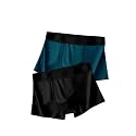 HK47 Men Underwear Pack, Ice Silk Stretchable Breathable Trunks, Regular Fit Men's Brief, Anti Bacterial Quick Dry Innerwear for Men