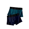HK47 Men Underwear Pack, Ice Silk Stretchable Breathable Trunks, Regular Fit Men's Brief, Anti Bacterial Quick Dry Innerwear for Men