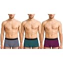 HK47 Men Underwear Pack, Ice Silk Stretchable Breathable Trunks, Regular Fit Men's Brief, Anti Bacterial Quick Dry Innerwear for Men