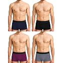 HK47 Men Underwear Pack, Ice Silk Stretchable Breathable Trunks, Regular Fit Men's Brief, Anti Bacterial Quick Dry Innerwear for Men