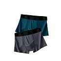 HK47 Men Underwear Pack, Ice Silk Stretchable Breathable Trunks, Regular Fit Men's Brief, Anti Bacterial Quick Dry Innerwear for Men