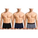 HK47 Men Underwear Pack, Ice Silk Stretchable Breathable Trunks, Regular Fit Men's Brief, Anti Bacterial Quick Dry Innerwear for Men