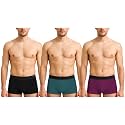 HK47 Men Underwear Pack, Ice Silk Stretchable Breathable Trunks, Regular Fit Men's Brief, Anti Bacterial Quick Dry Innerwear for Men
