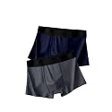 HK47 Men Underwear Pack, Ice Silk Stretchable Breathable Trunks, Regular Fit Men's Brief, Anti Bacterial Quick Dry Innerwear for Men