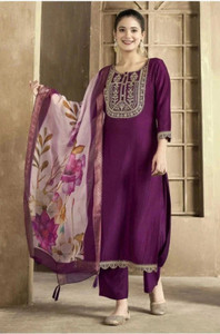 HKBD Fab Embroidered Kurta Trouser Pant