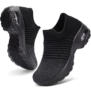 HKR Women Walking Shoes Cushioned Slip On