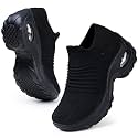 HKR Women Walking Shoes Cushioned Slip On