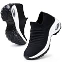 HKR Women Walking Shoes Cushioned Slip On