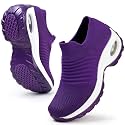 HKR Women Walking Shoes Cushioned Slip On