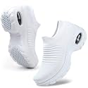 HKR Women Walking Shoes Cushioned Slip On