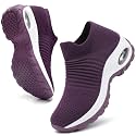 HKR Women Walking Shoes Cushioned Slip On